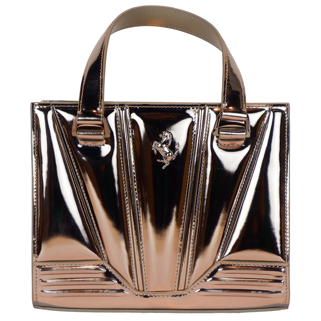 borsa in pelle ferrari