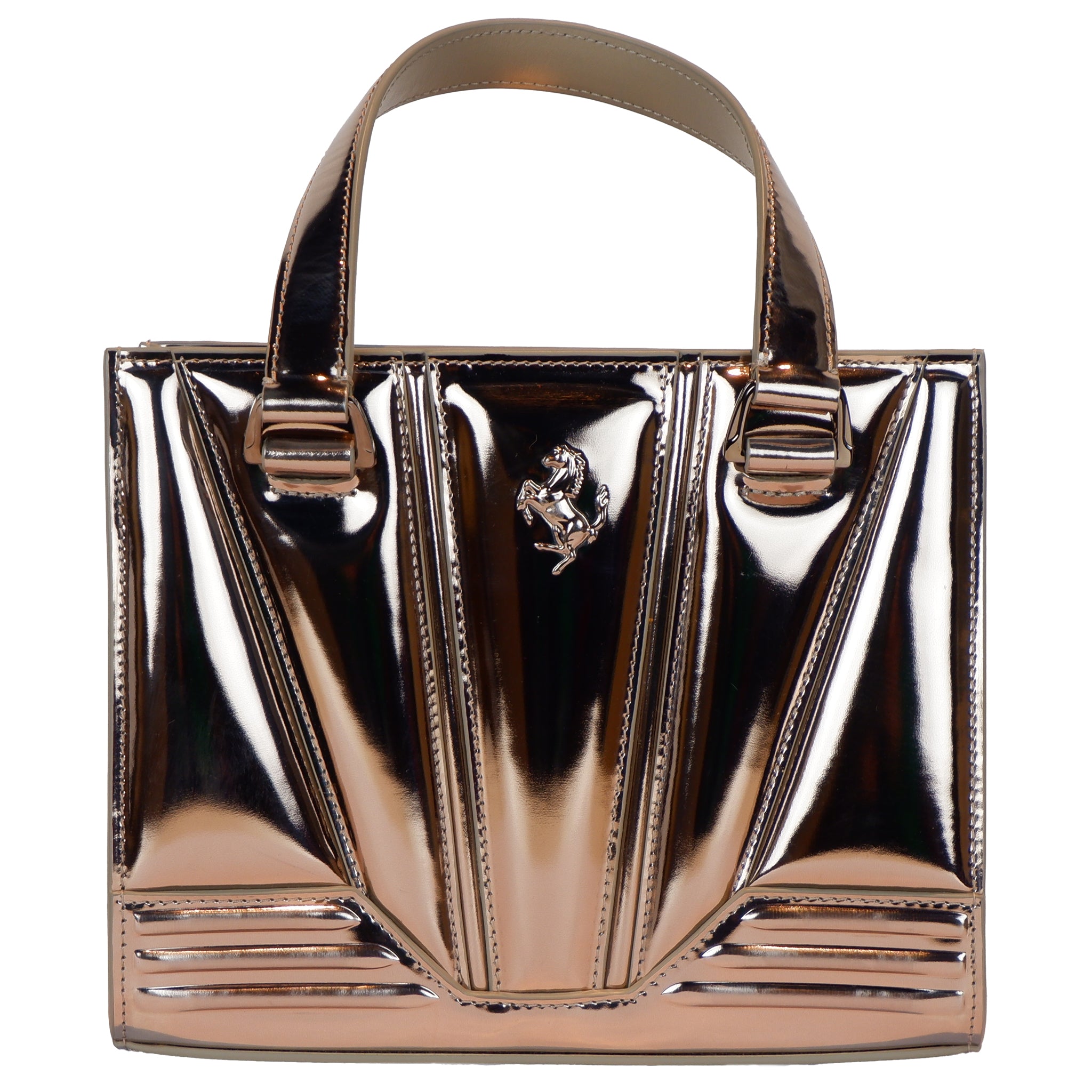 borsa in pelle ferrari