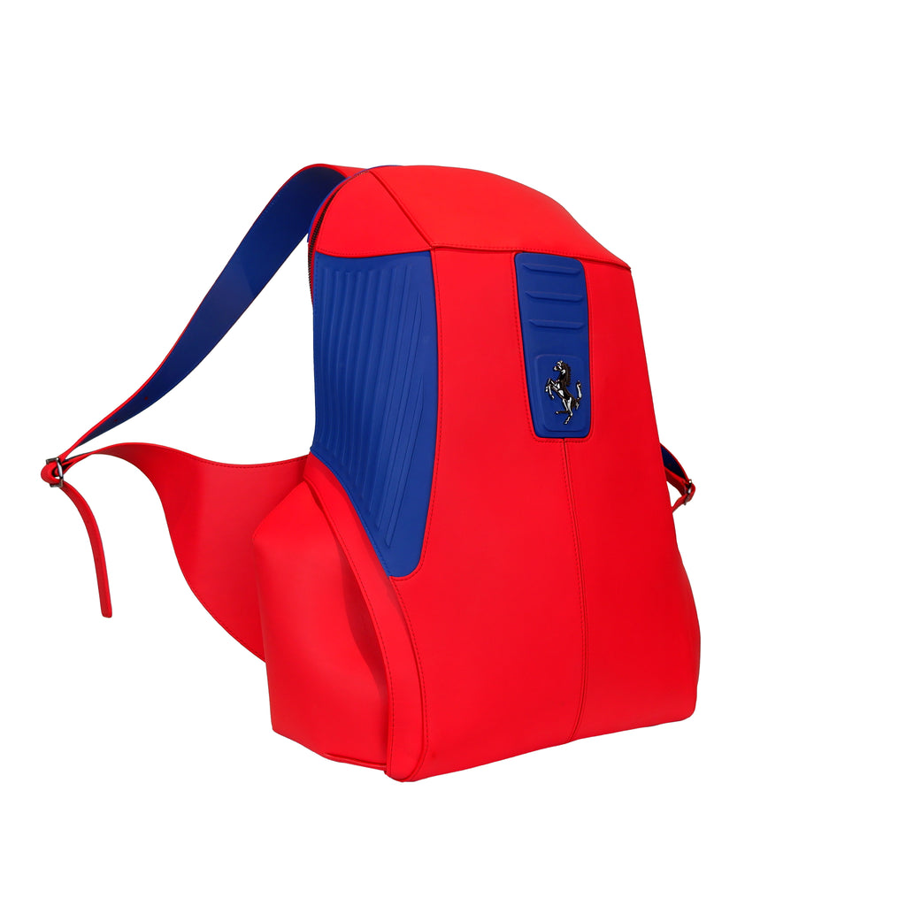 Ferrari Woman Red Backpacks