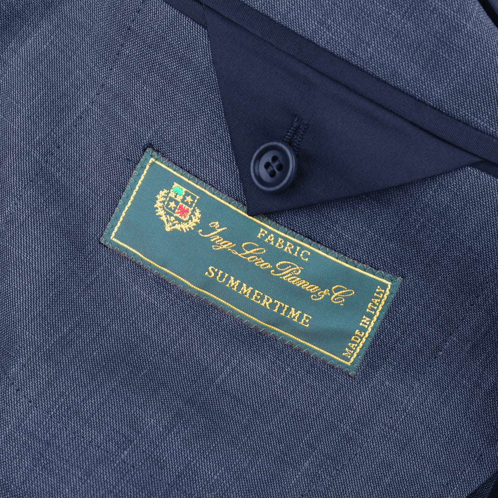Loro Piana Jacket Summertime Linen Navy — view 4