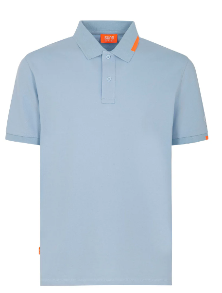 Suns Man Light Blue Polo