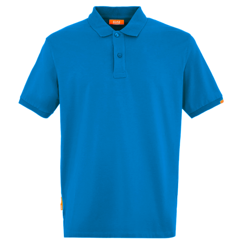 Suns Man Light Blue Polo