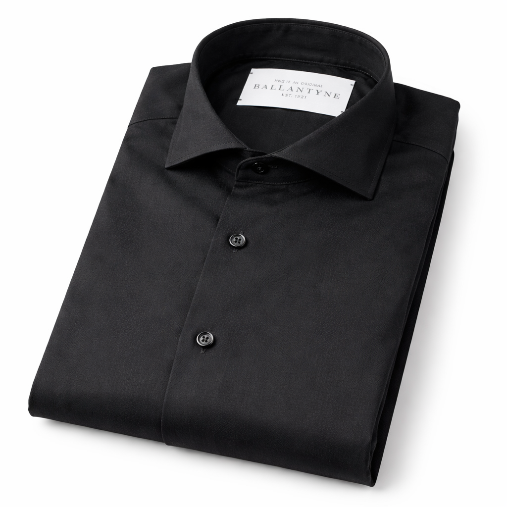 Ballantyne Man Black Shirts