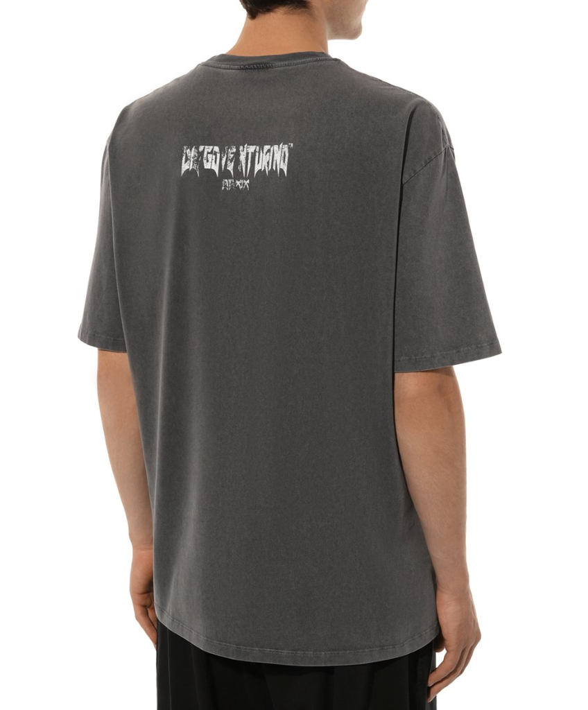 Diego Venturino Man Grey T-shirt & Top