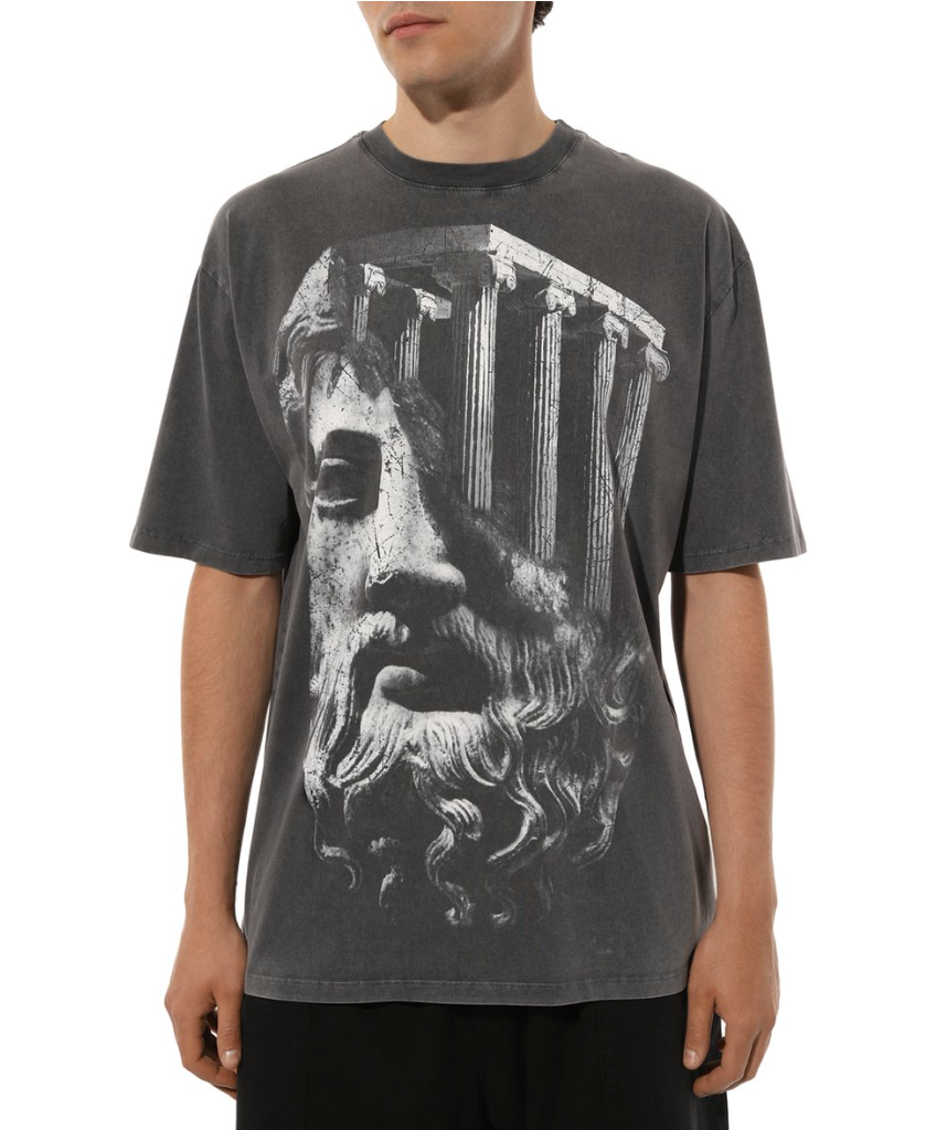Diego Venturino Man Grey T-shirt & Top