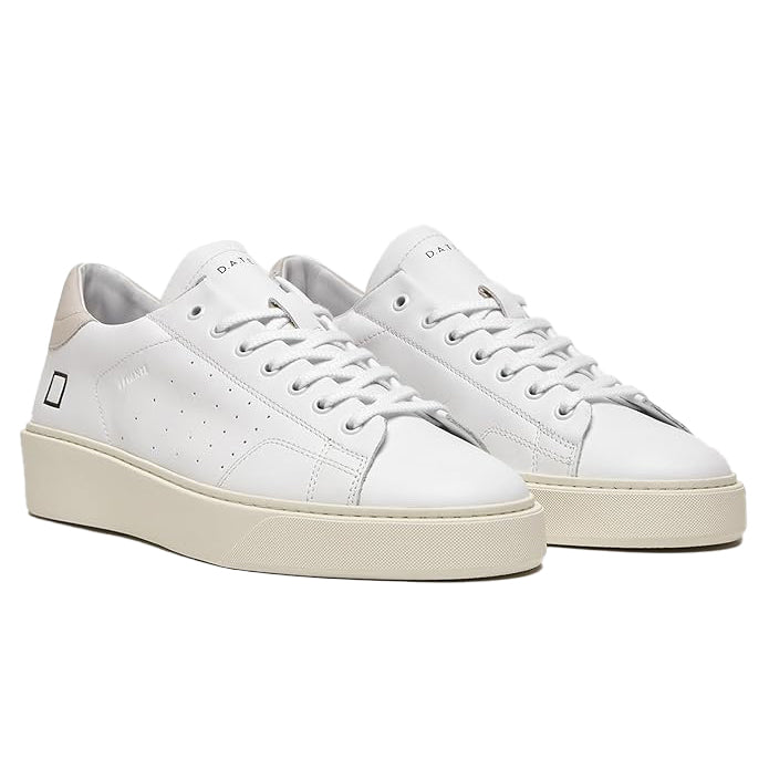 D.A.T.E. Man White Sneakers