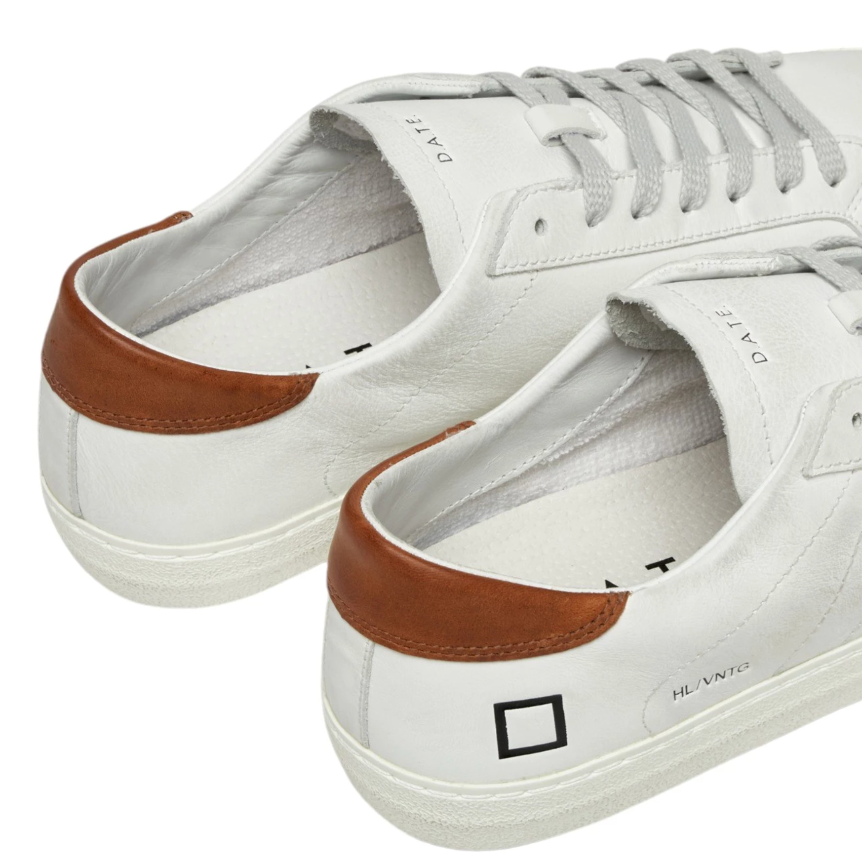 D.A.T.E. Man White Sneakers