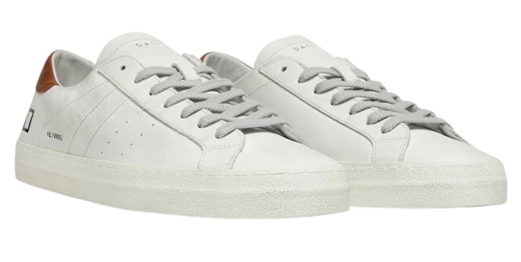 D.A.T.E. Man White Sneakers