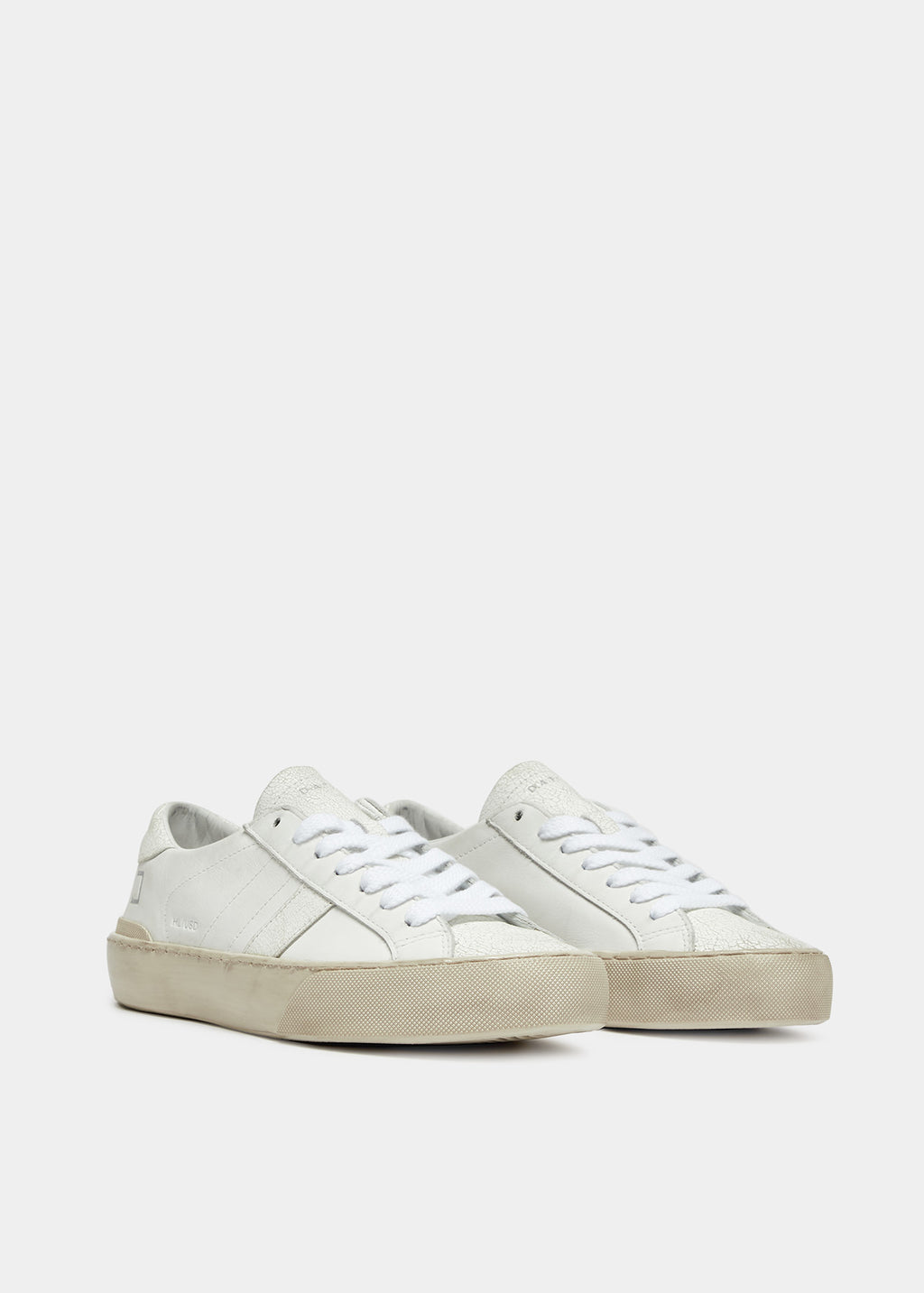 D.A.T.E. Man White Sneakers