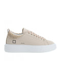 D.A.T.E. Woman Beige Sneakers