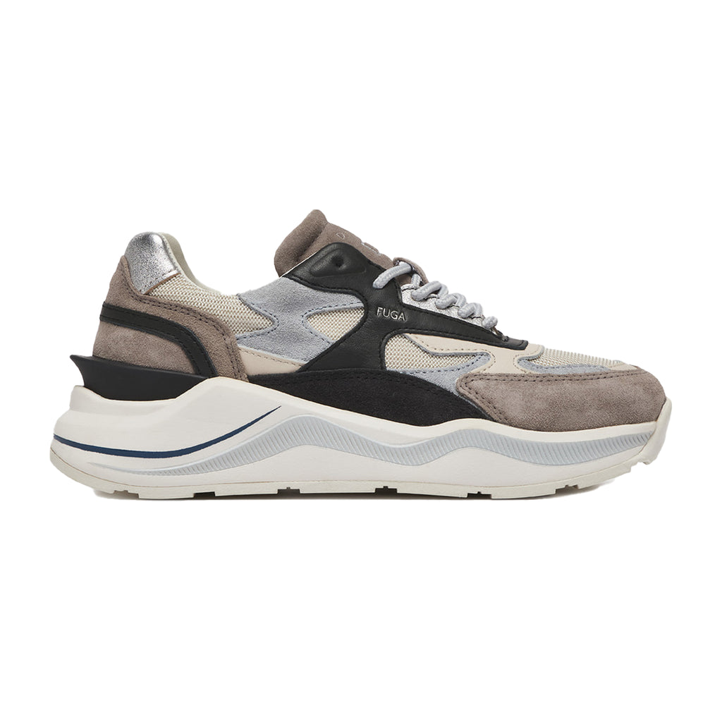 D.A.T.E. Woman Beige Sneakers