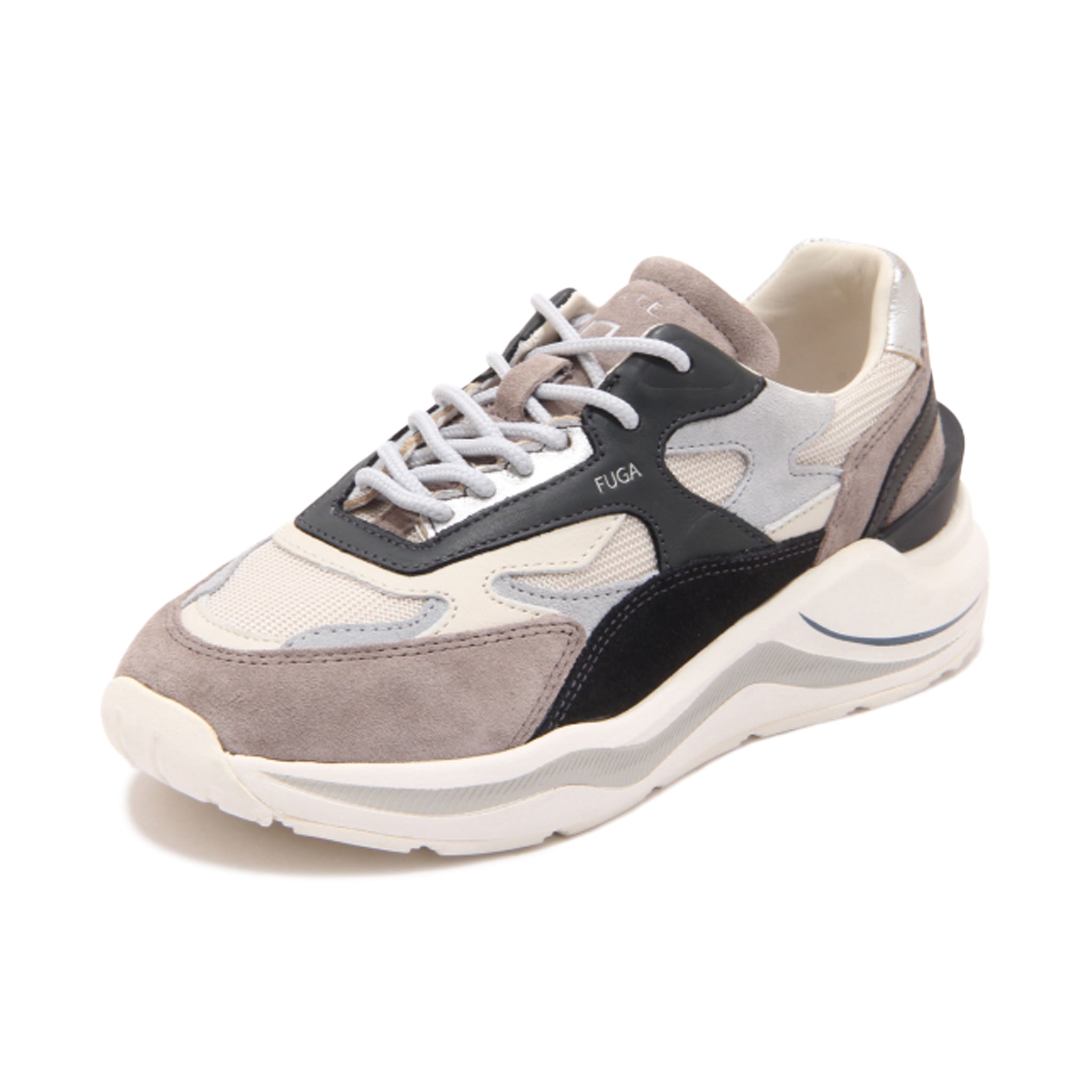 D.A.T.E. Woman Beige Sneakers