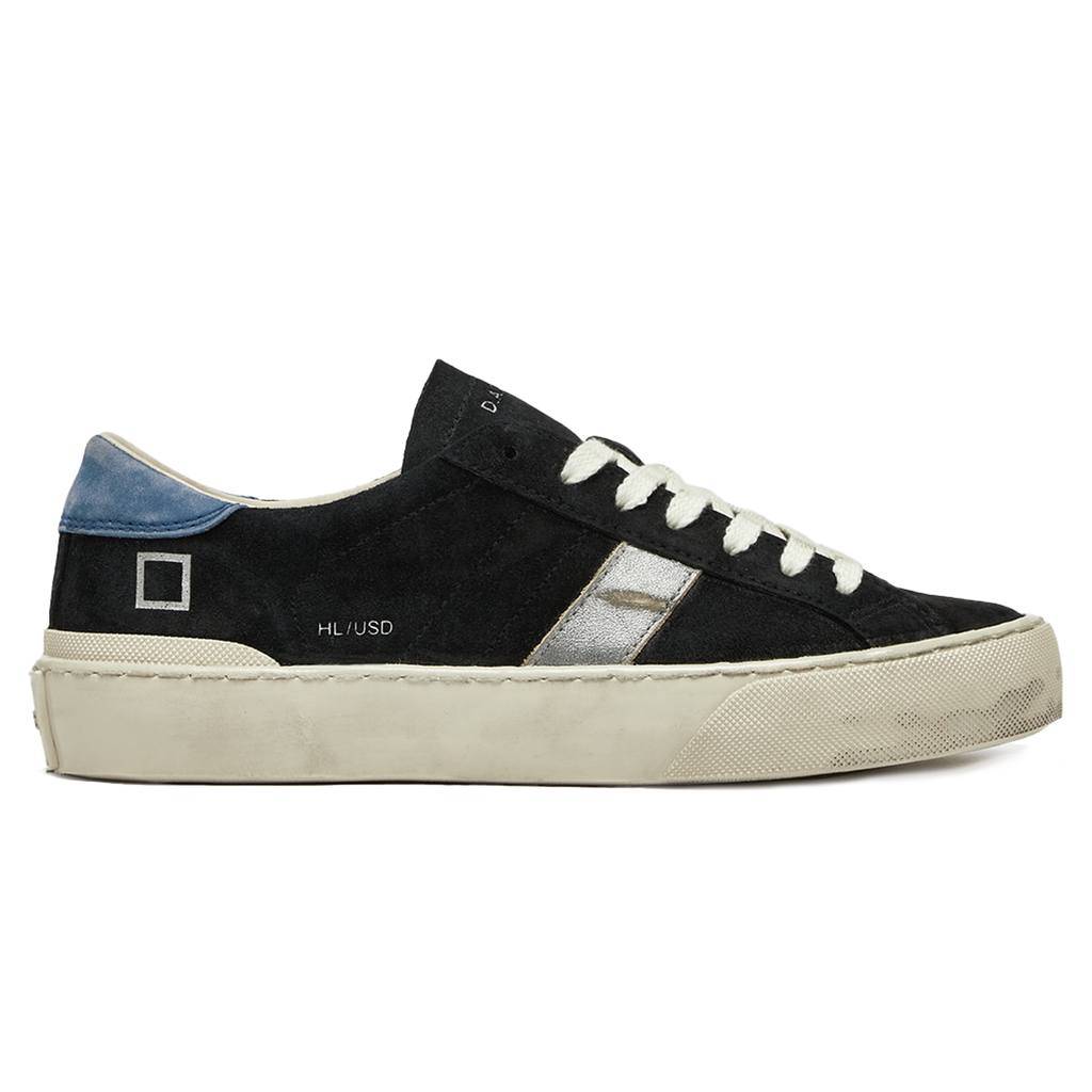 D.A.T.E. Woman Black Sneakers