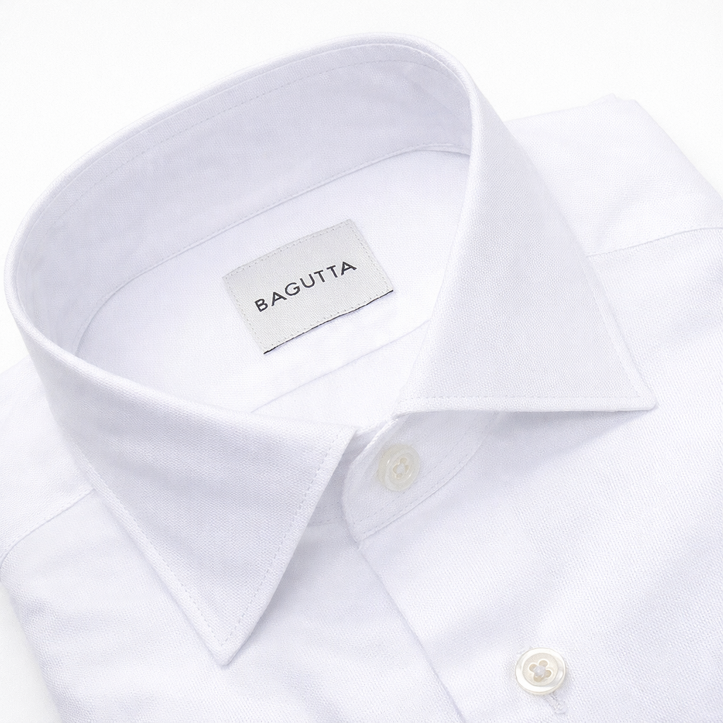 Bagutta Man White Shirts