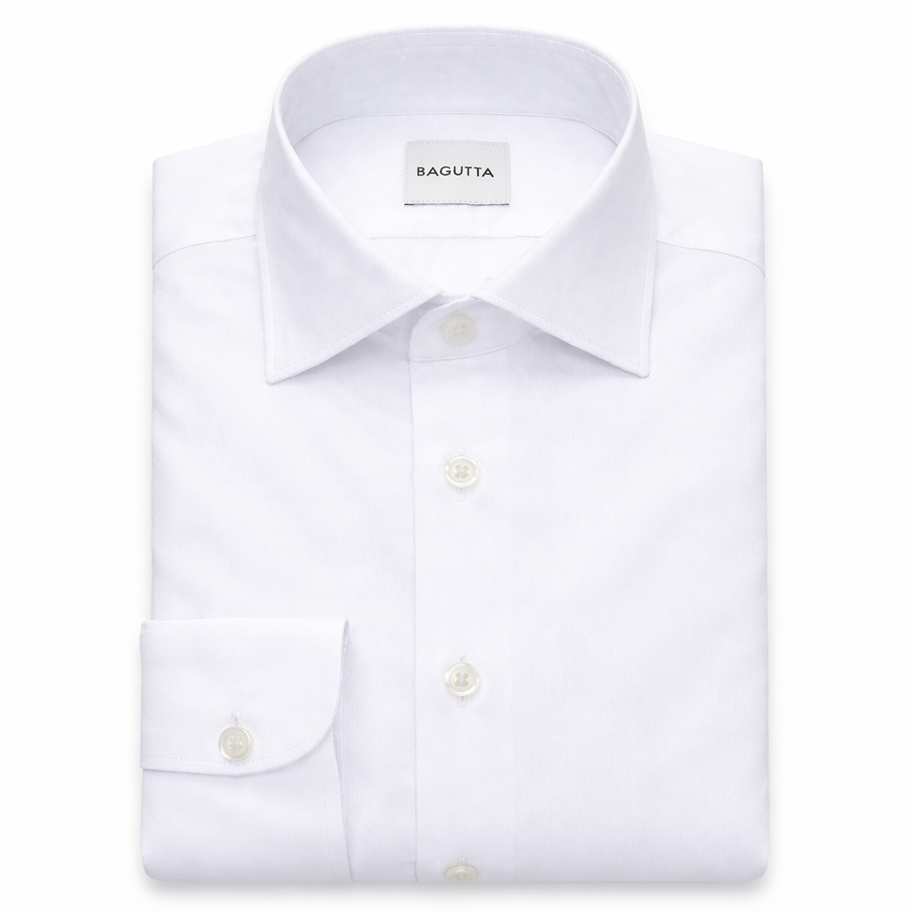 Bagutta Man White Shirts