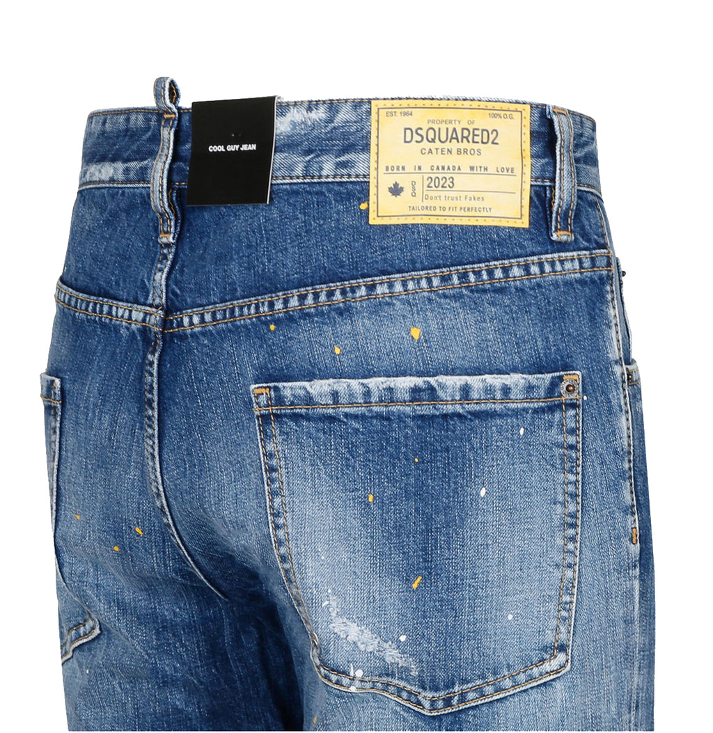 Dsquared2 Man Blue Jeans