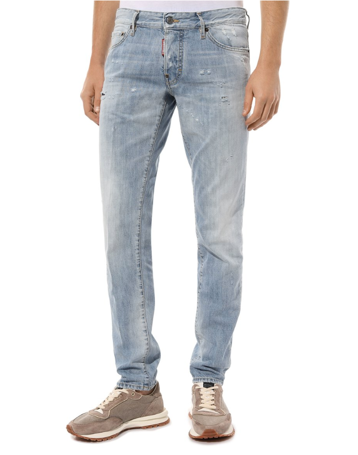 Dsquared2 Man Light Blue Jeans