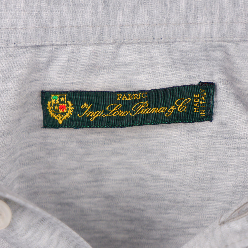 Loro Piana Fabric Man Grey Polo