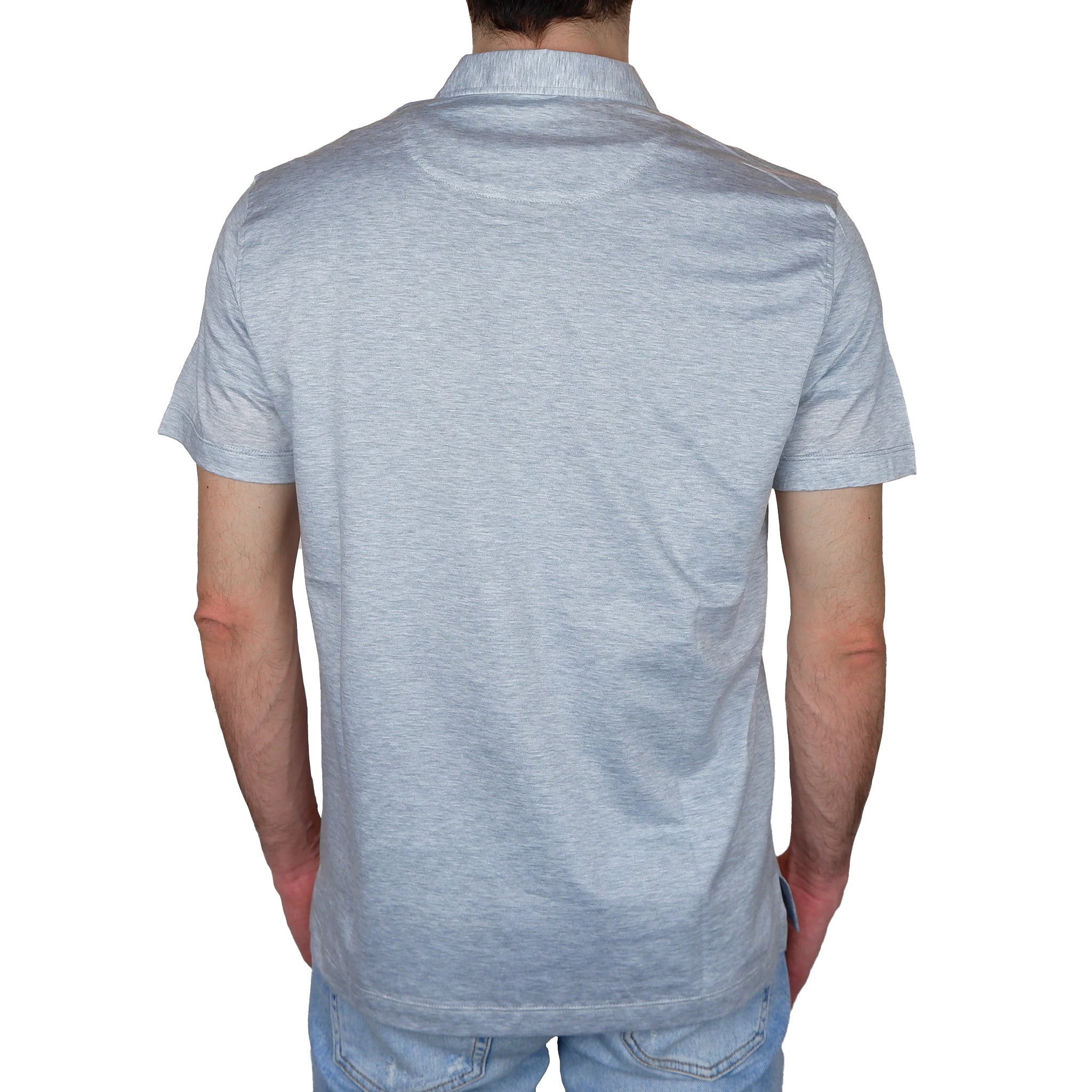 Loro Piana Fabric Man Grey Polo