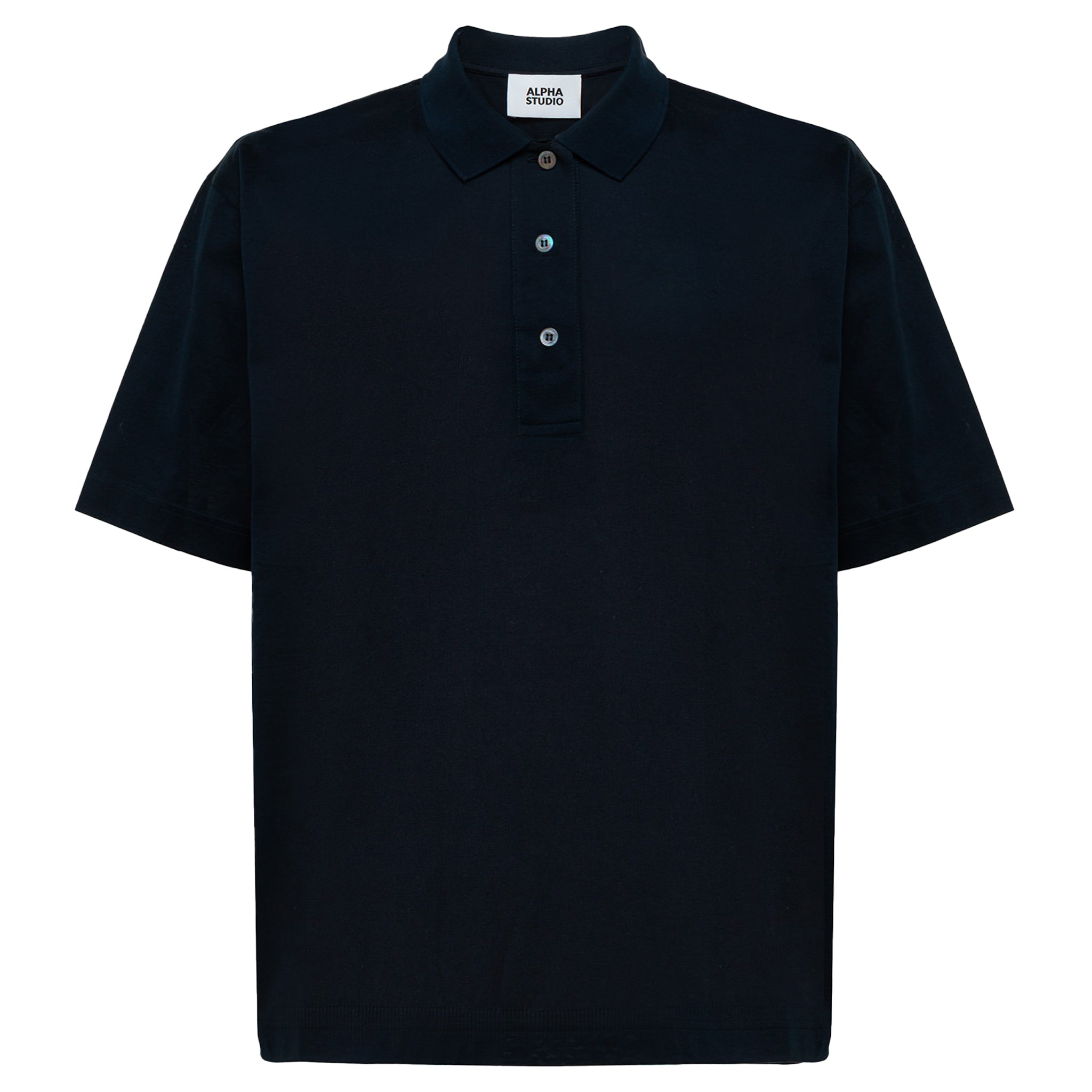 Alpha Studio Man Blue Polo
