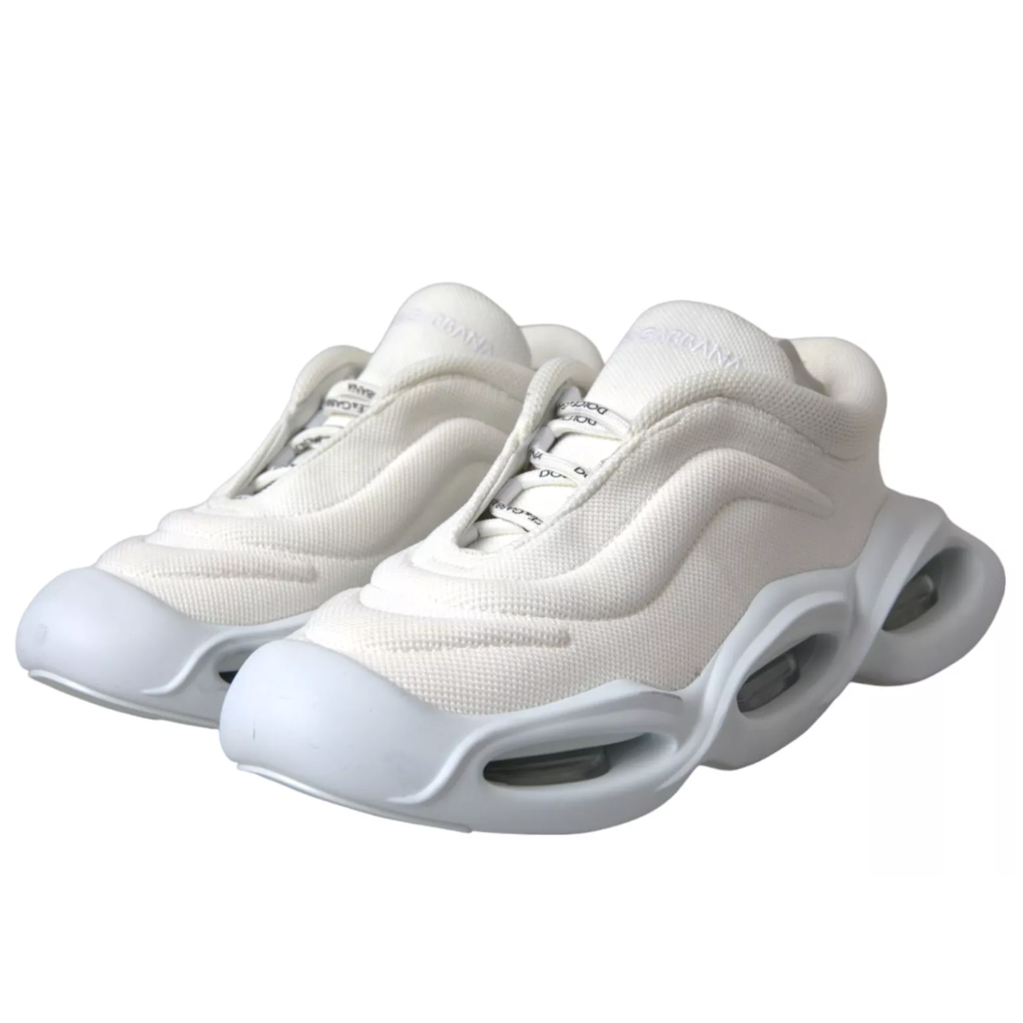 Dolce & Gabbana Woman Sneaker Telabig Air Cushions Sneakers White
