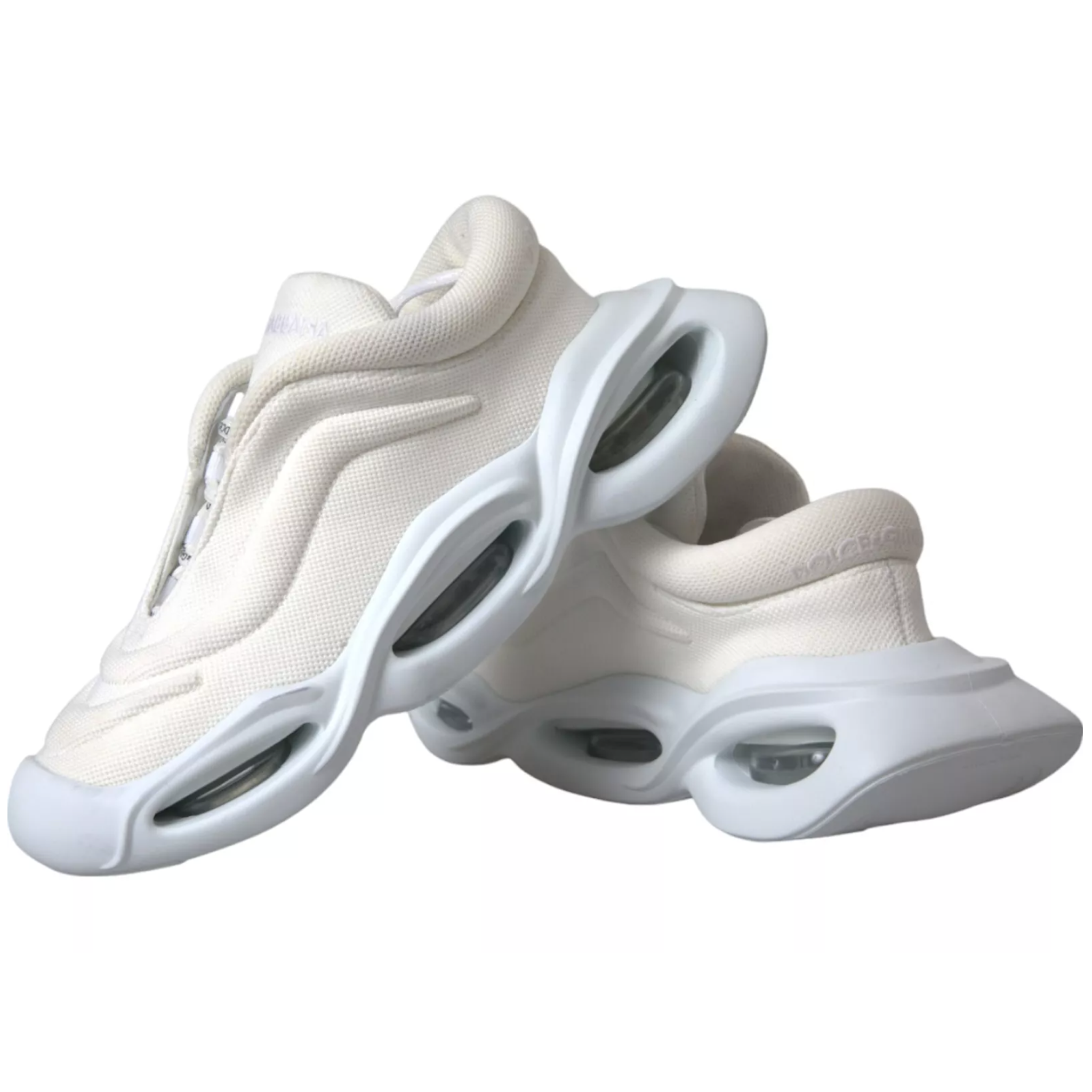 Dolce & Gabbana Woman Sneaker Telabig Air Cushions Sneakers White
