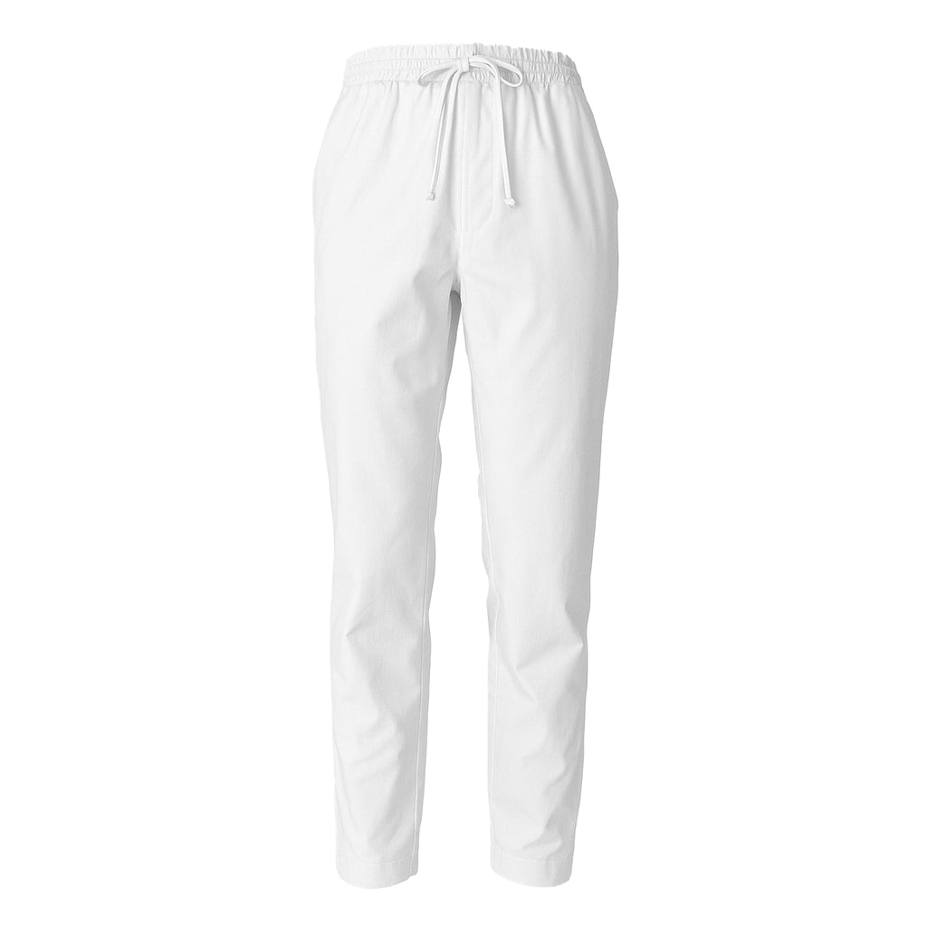 Alpha Studio Man White Trousers