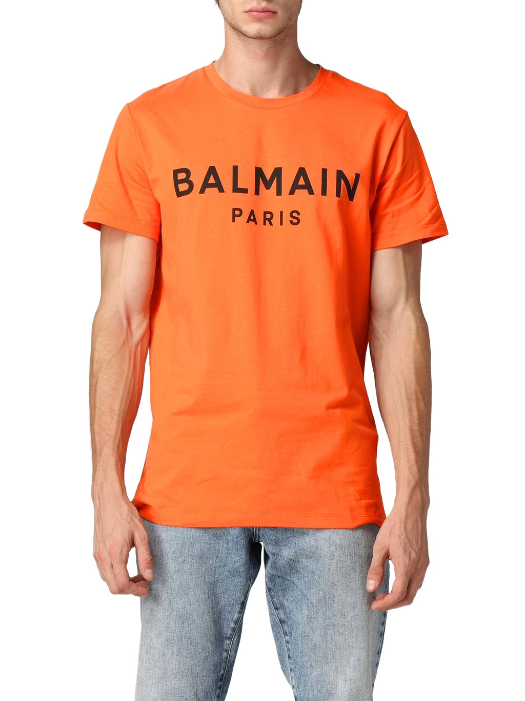 Balmain Man Orange T-shirt & Top