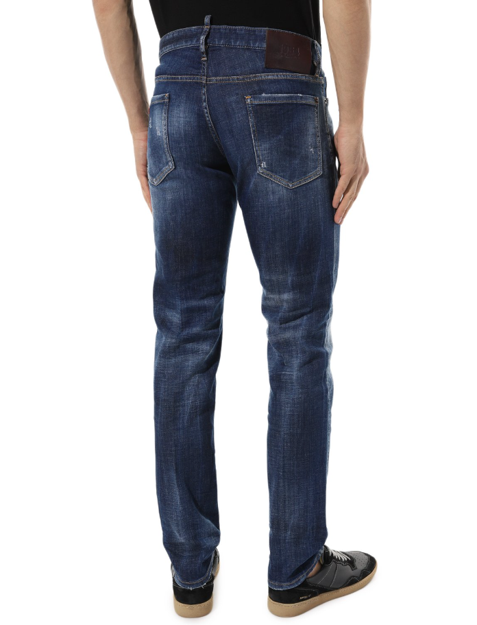 Dsquared2 Man Jeans Slim Jean Blue