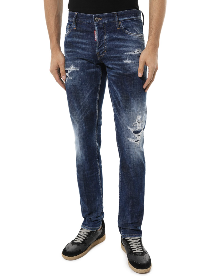 Dsquared2 Man Jeans Slim Jean Blue