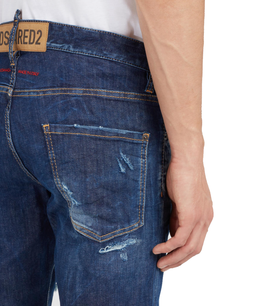 Dsquared2 Man Blue Jeans