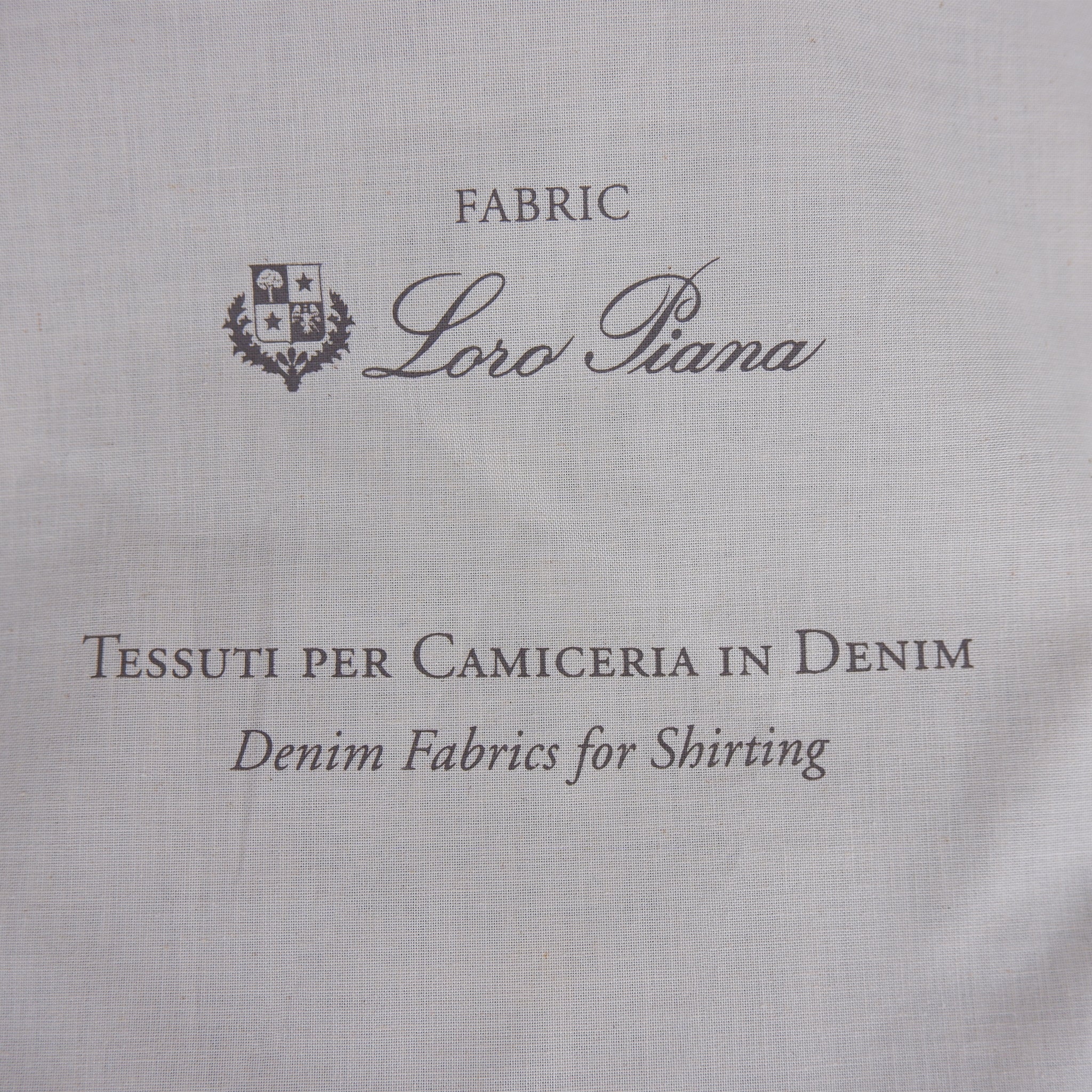 Loro Piana Fabric Man Light Blue Shirts