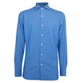 Loro Piana Fabric Man Light Blue Shirts