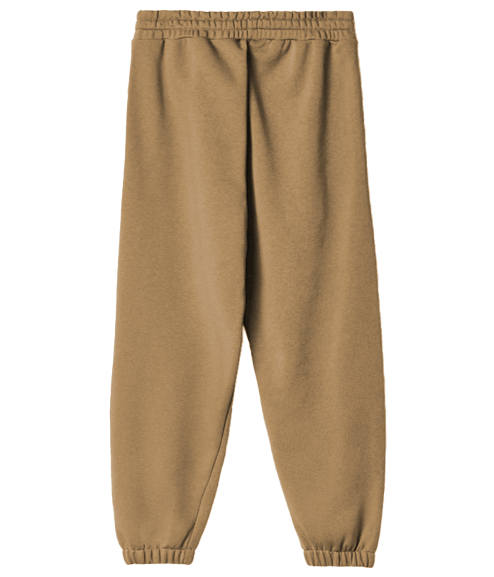 pantaloni felpa marroni