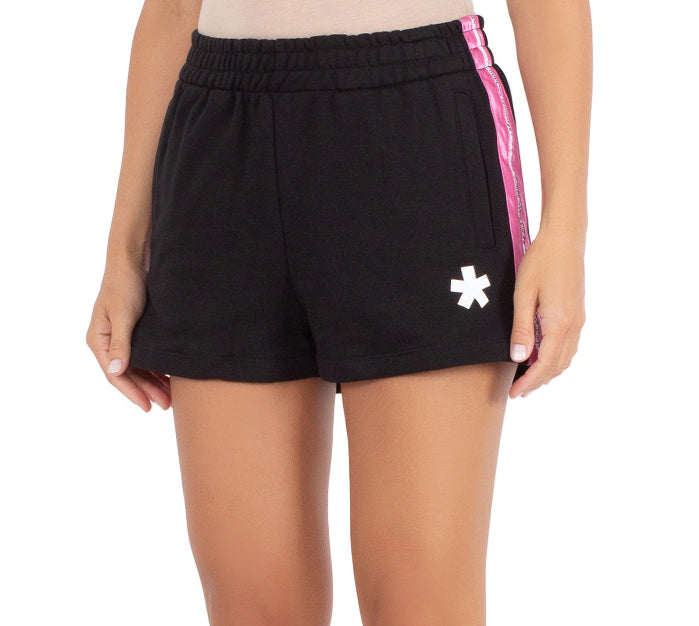 shorts neri bandina
