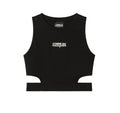 Comme Des Fuckdown Woman Black T-shirt & Top