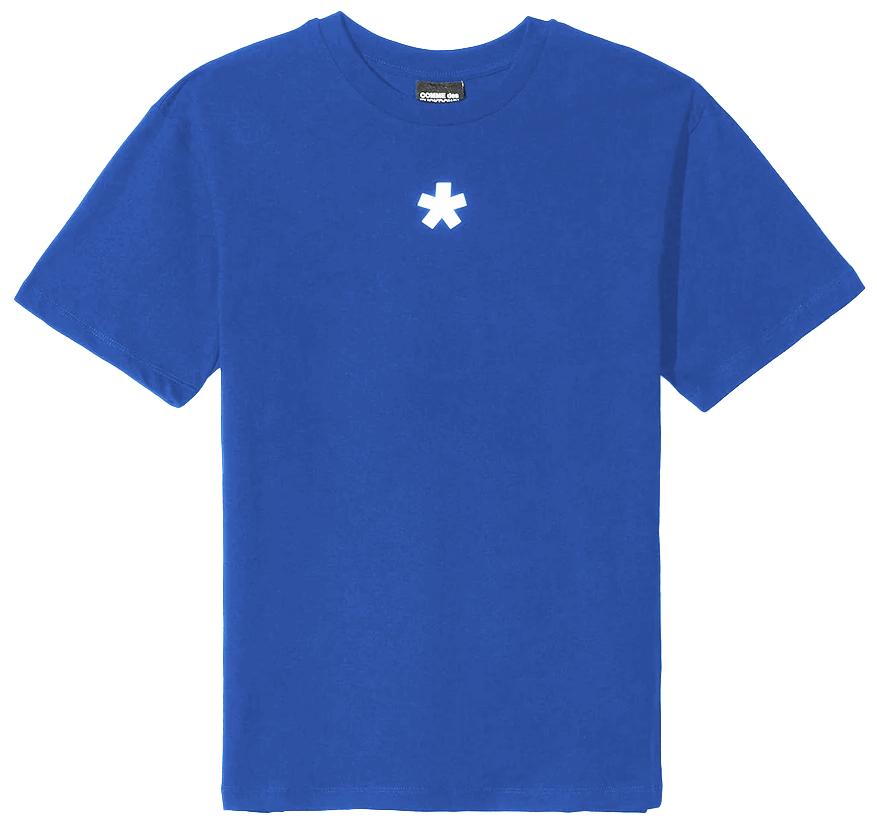 Comme Des Fuckdown Woman Blue T-shirt & Top