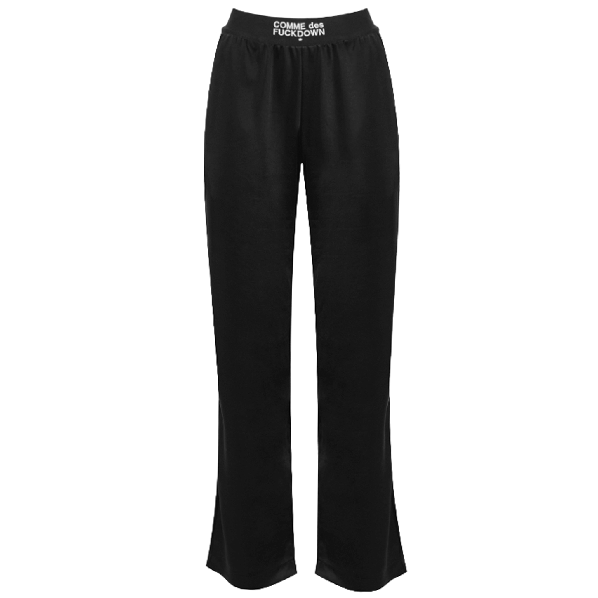 pantaloni in raso neri