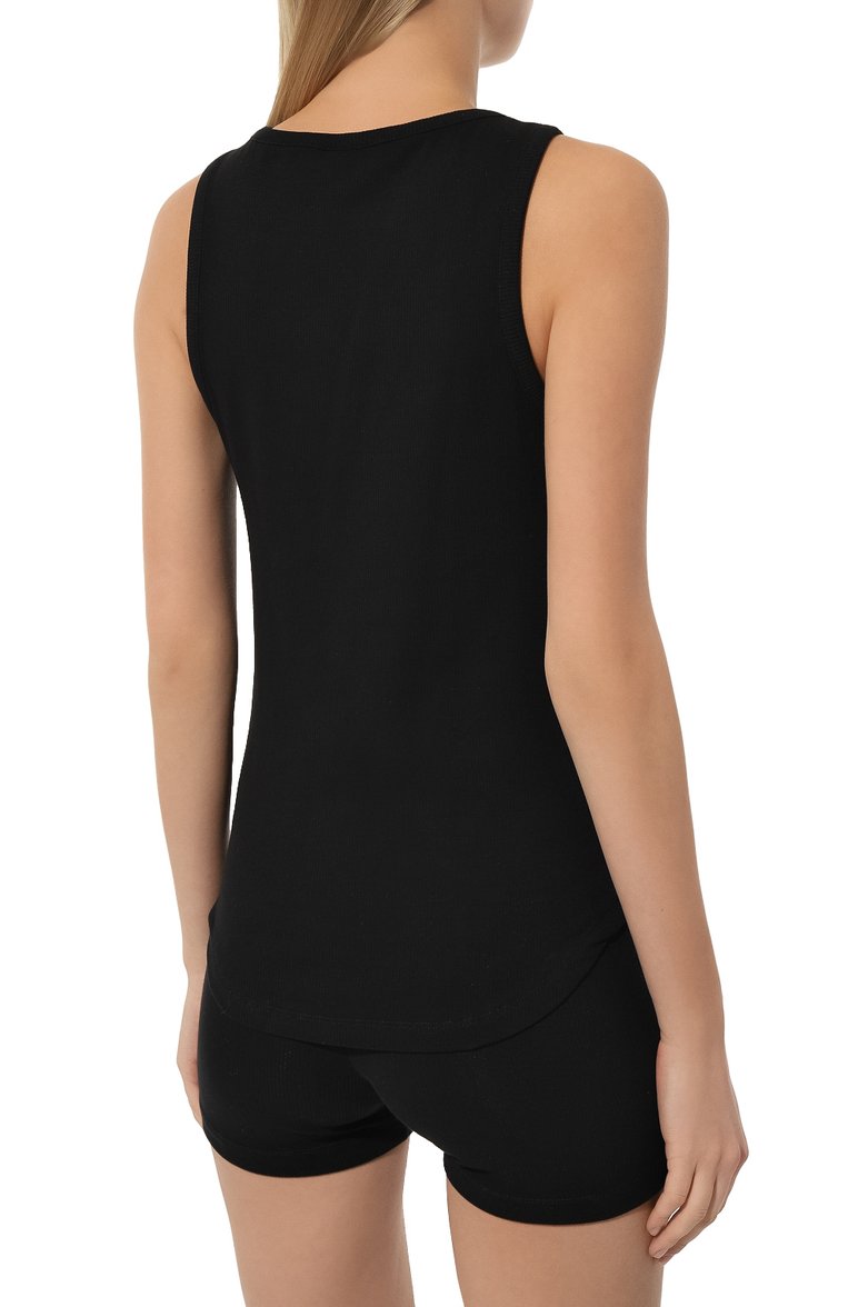 Comme Des Fuckdown Woman Black T-shirt & Top