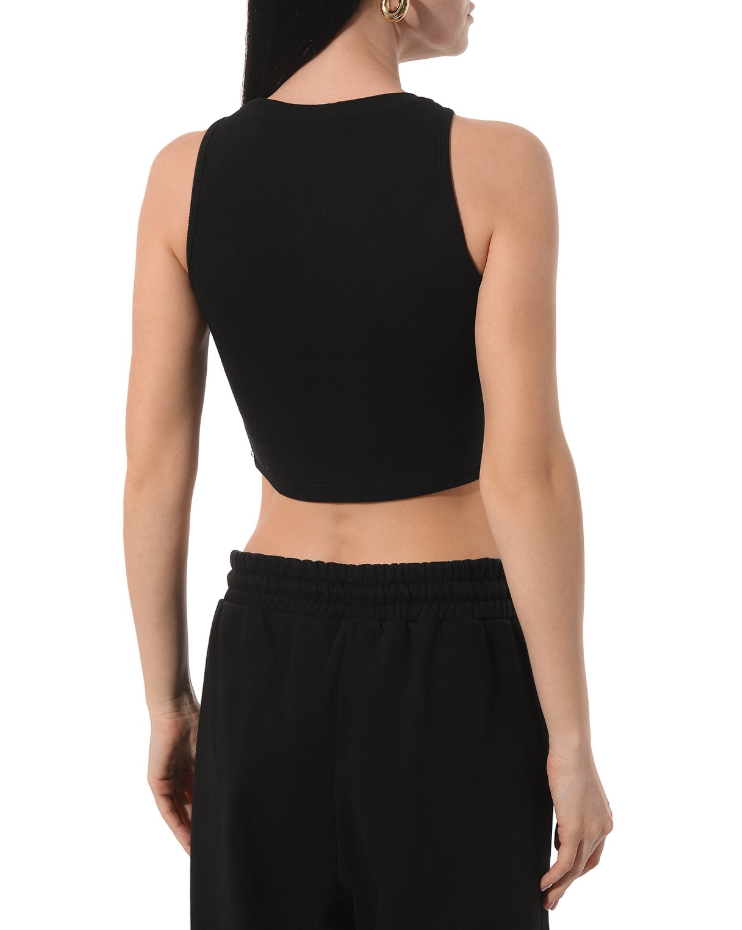 Comme Des Fuckdown Woman Black T-shirt & Top