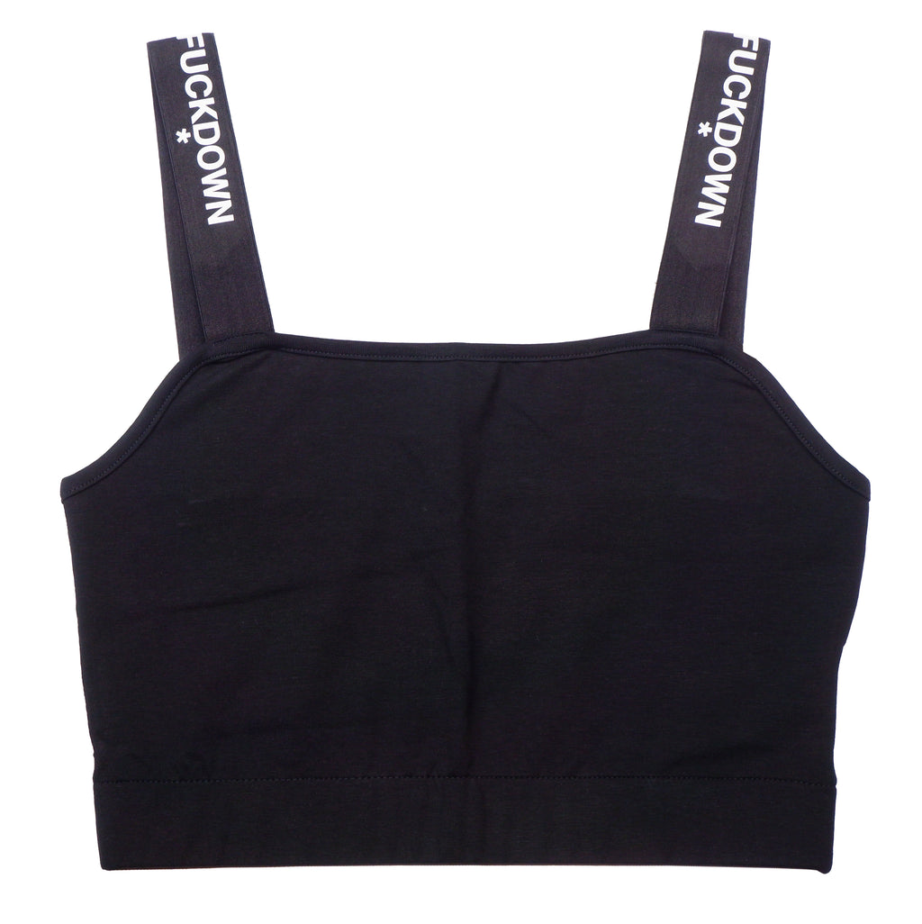 Comme Des Fuckdown Woman Black T-shirt & Top