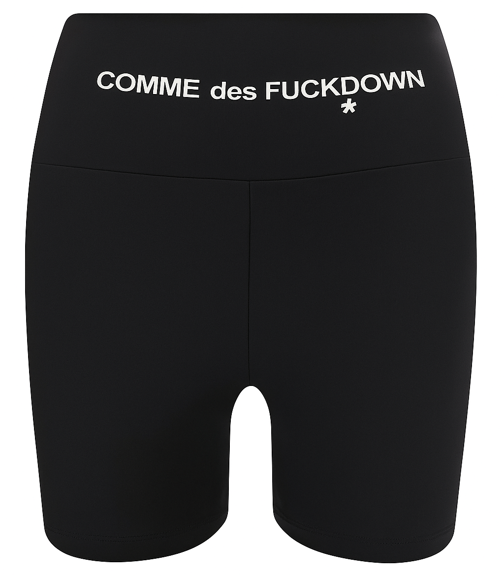 Comme Des Fuckdown Woman Black shorts