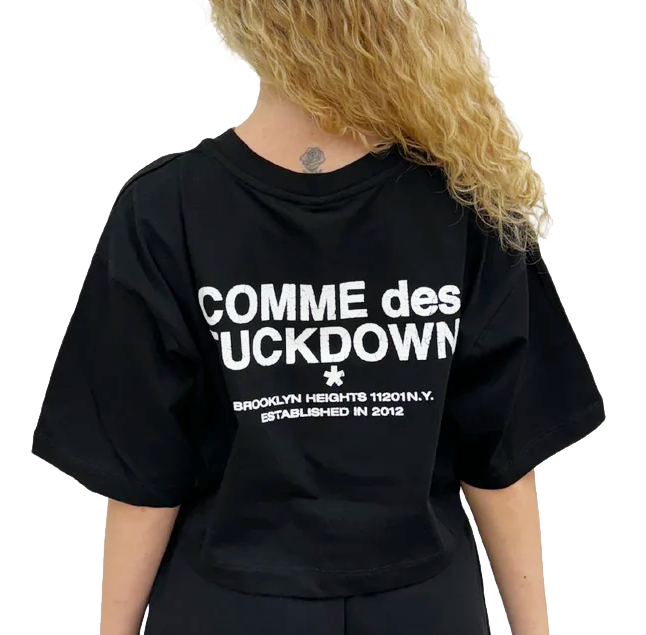 t-shirt corta stampa logo