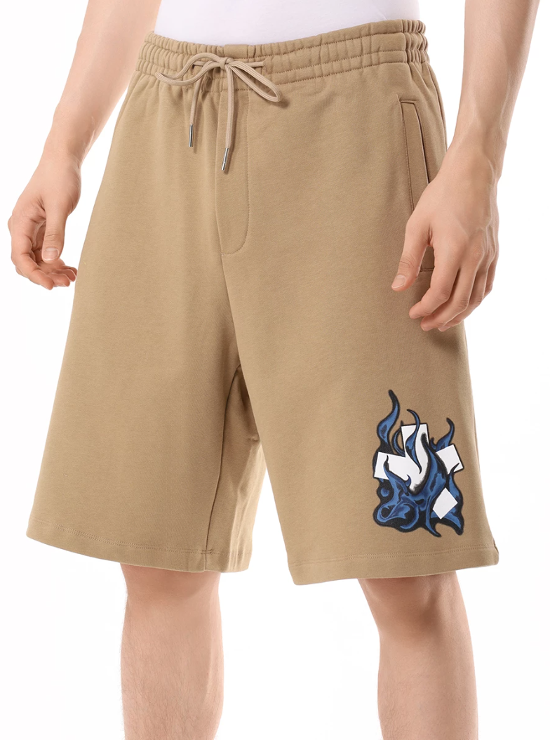 Comme Des Fuckdown Man Brown shorts