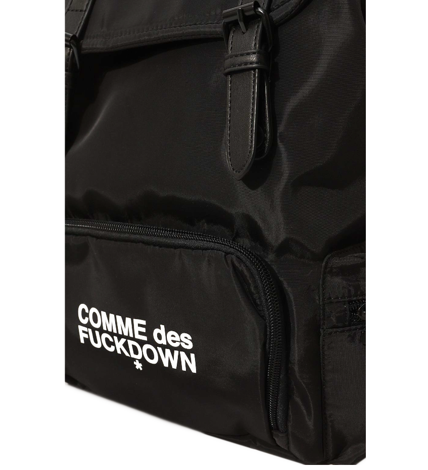 Comme Des Fuckdown Unisex Black Rucksacks