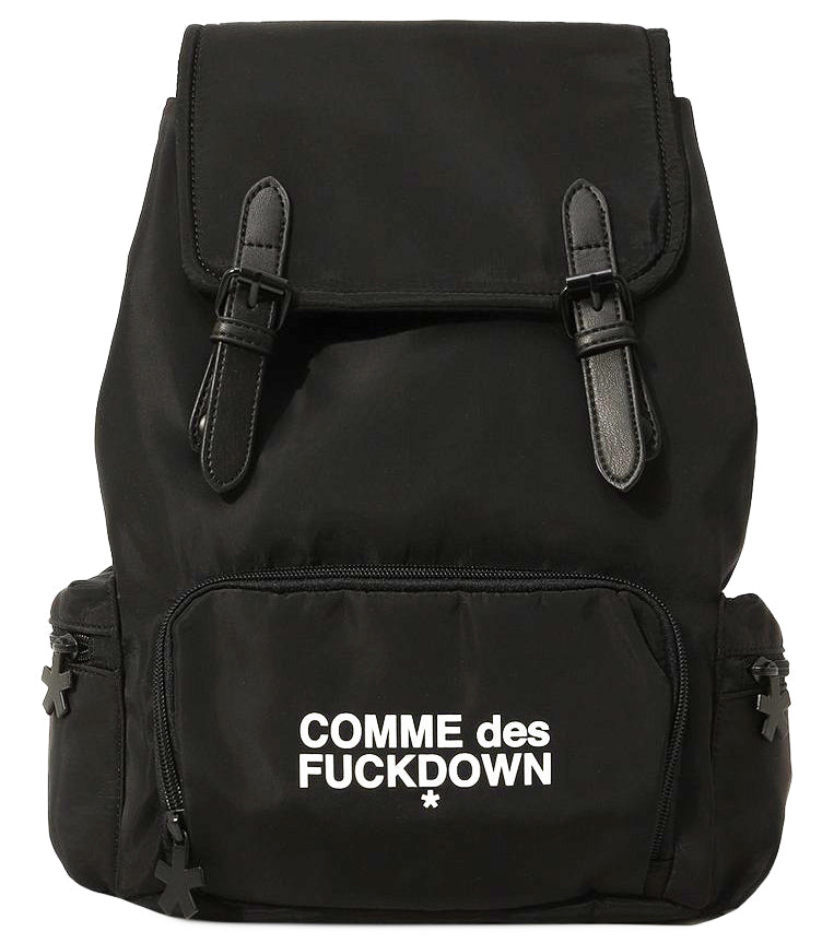 Comme Des Fuckdown Unisex Black Rucksacks