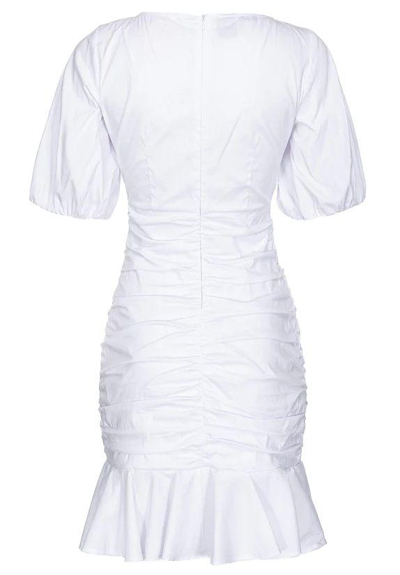 Pinko Woman Dress Abituato White