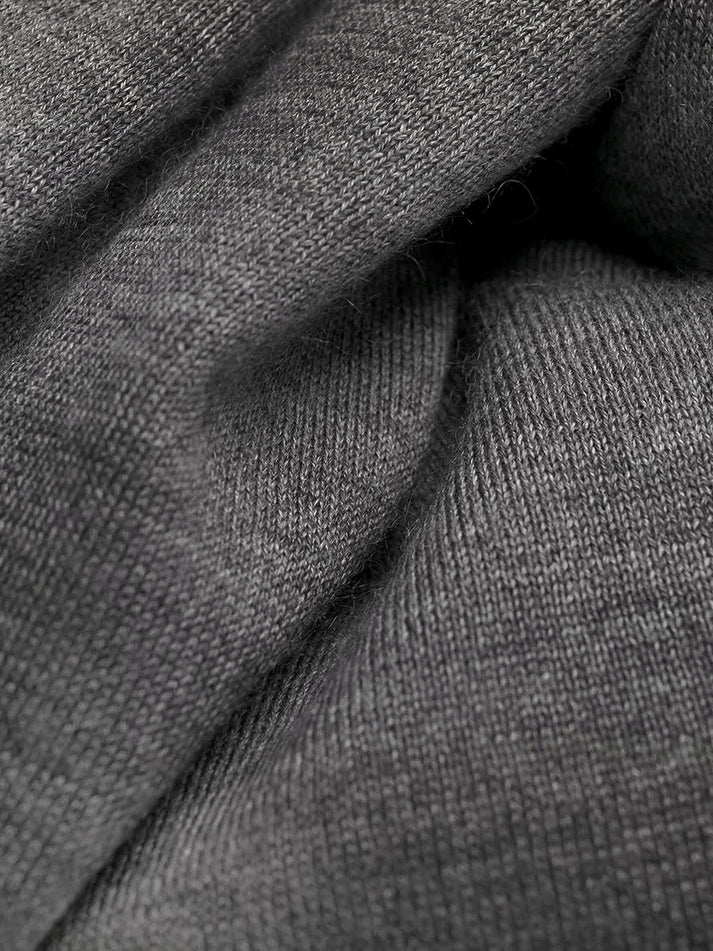 maglia cashmere grigio