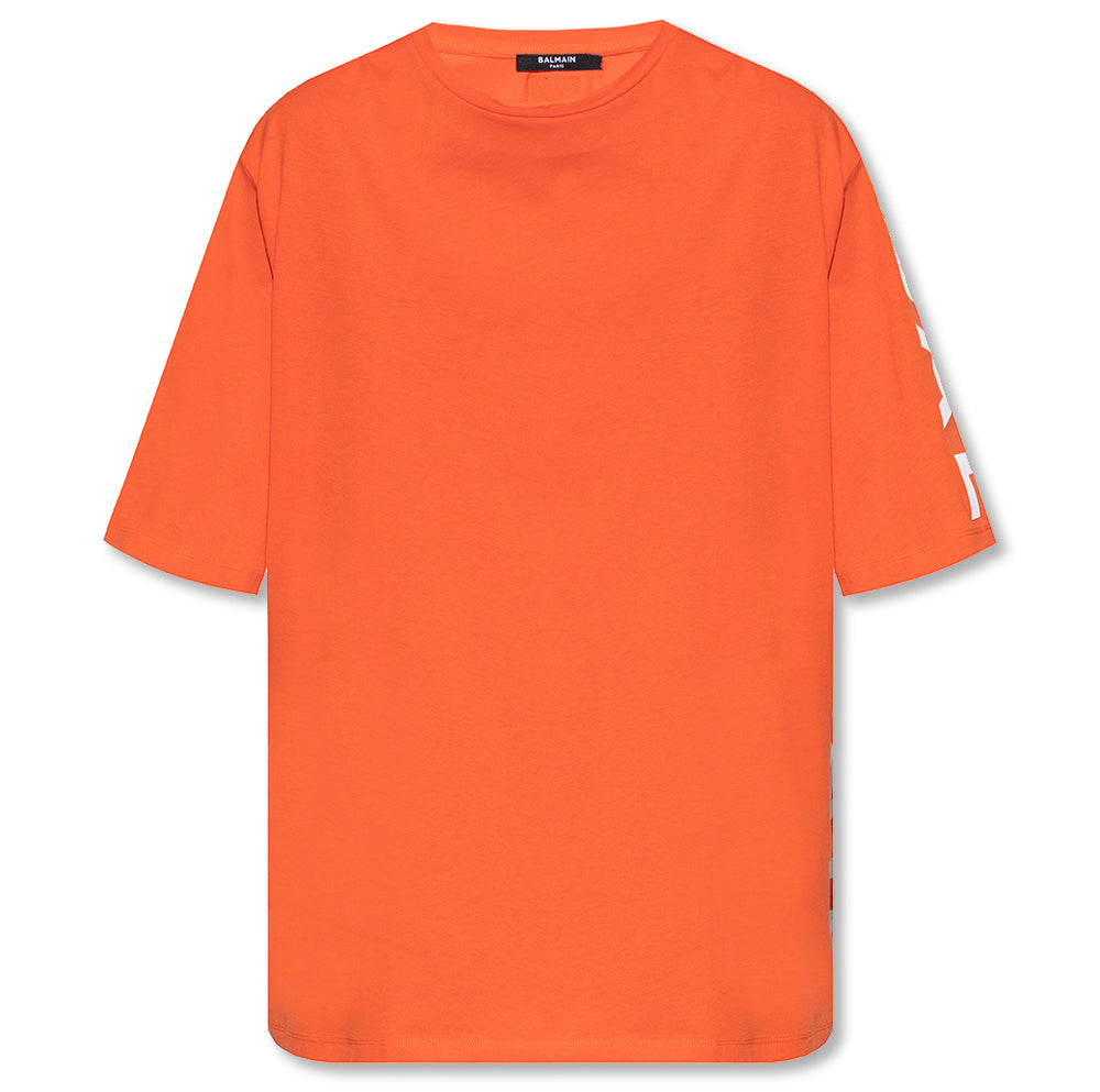 Balmain Man Orange T-shirt & Top