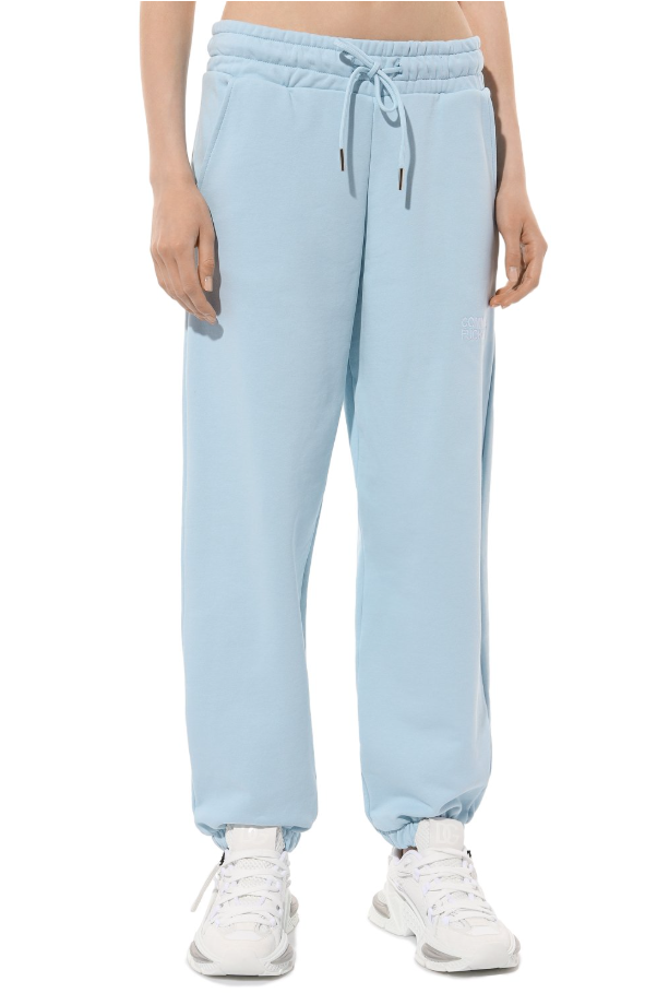 Comme Des Fuckdown Woman Light Blue Trousers